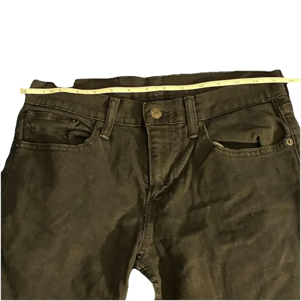 Levis Mens 511 Black Jeans 29x32 Slim Fit Modern Denim Levi's